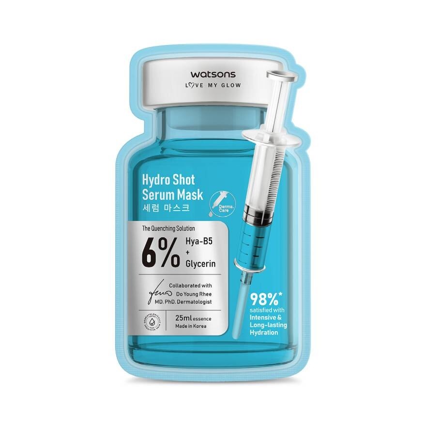 Watsons Hydro Shot Serum Mask 1sheet.