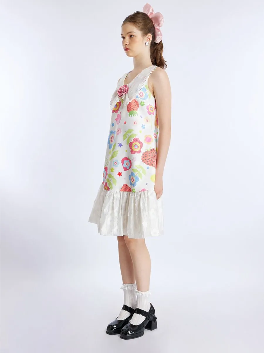 ICONIC WOMAN WHITE LOLAR DRESS