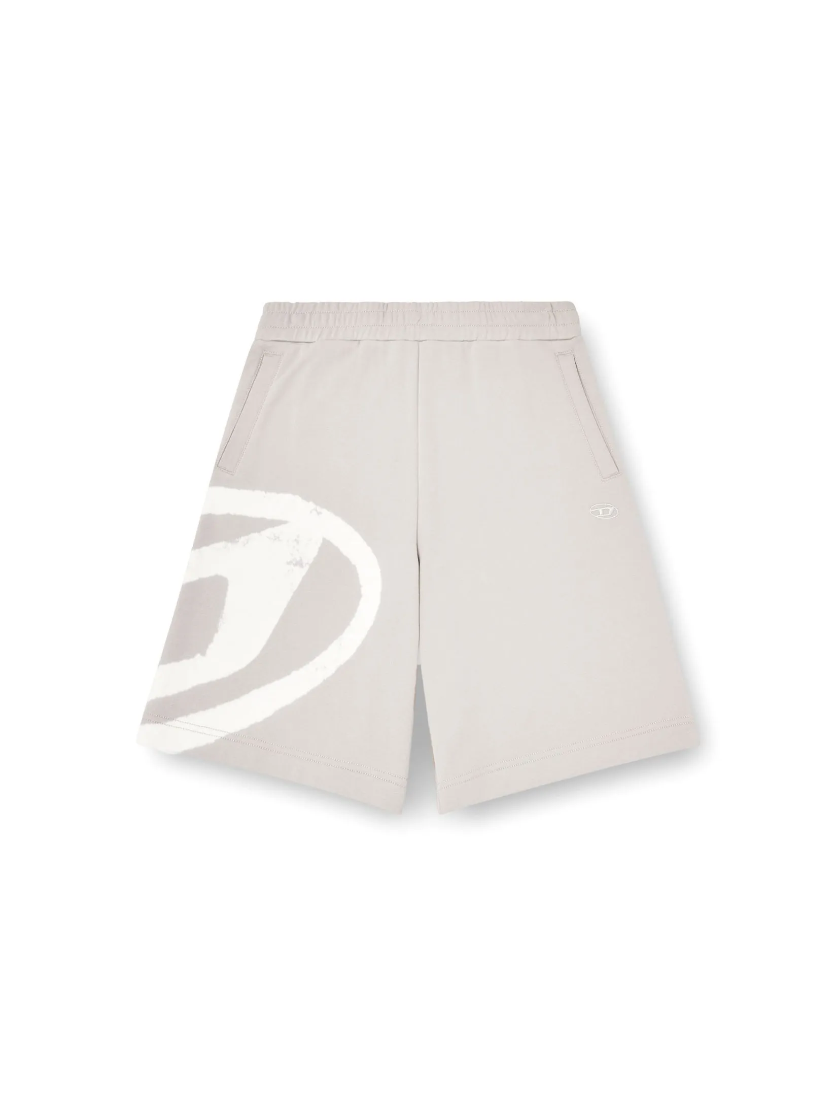 DIESEL Shorts Men P-CROW-BLEACH SHORTS Grey