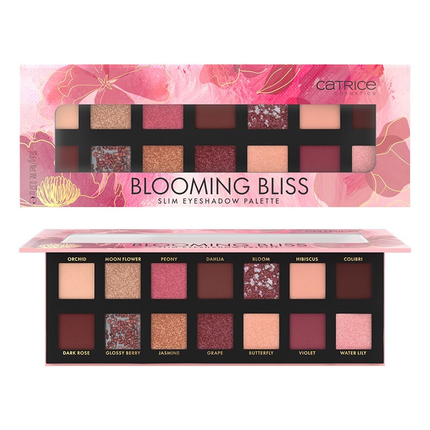 Catrice Blooming Bliss Slim Eyeshadow Palette 10.6g. 020 - Multicolour
