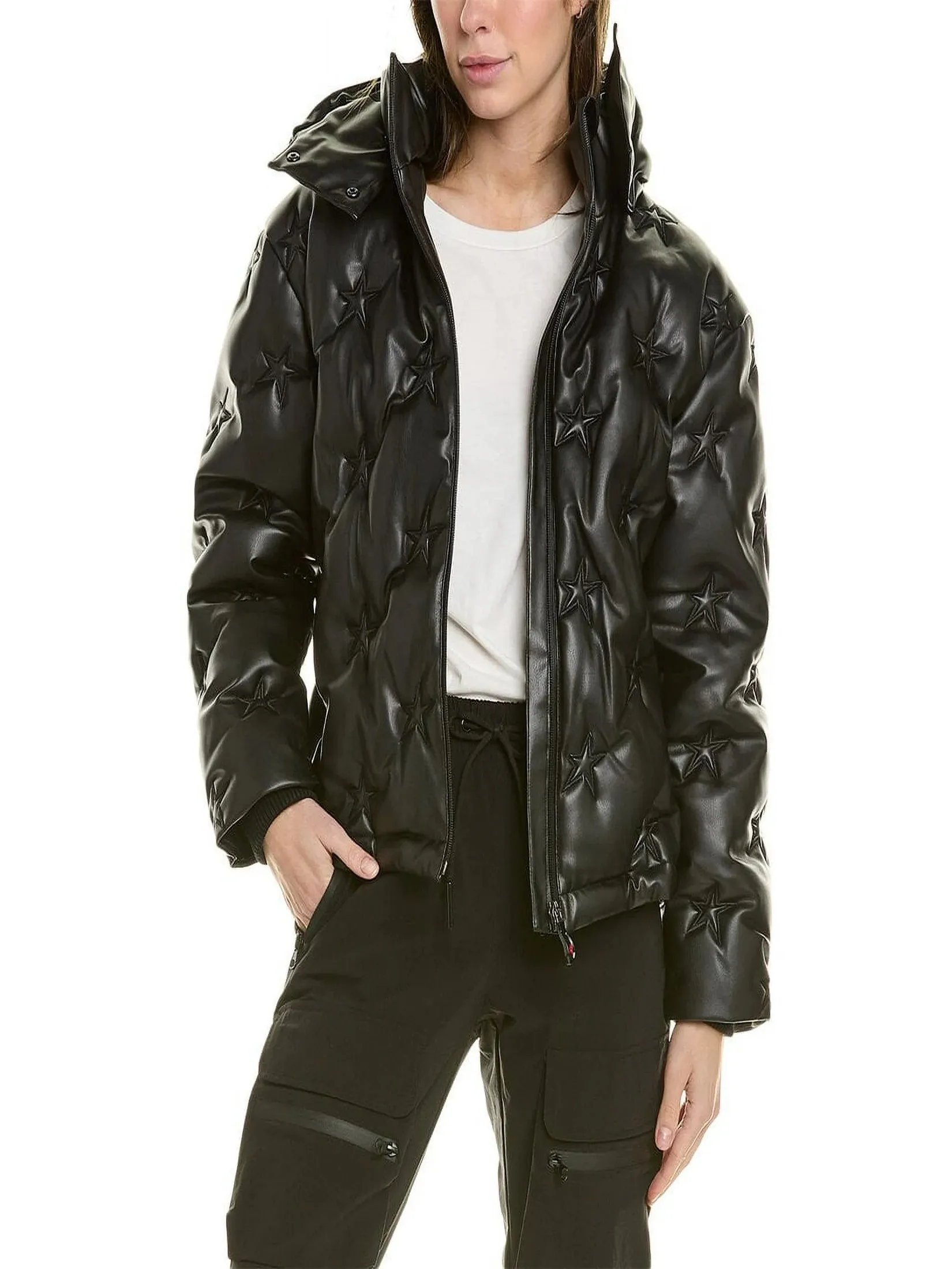 PERFECT MOMENT SUPERNOVA DUVET SKI JACKET IN BLACK