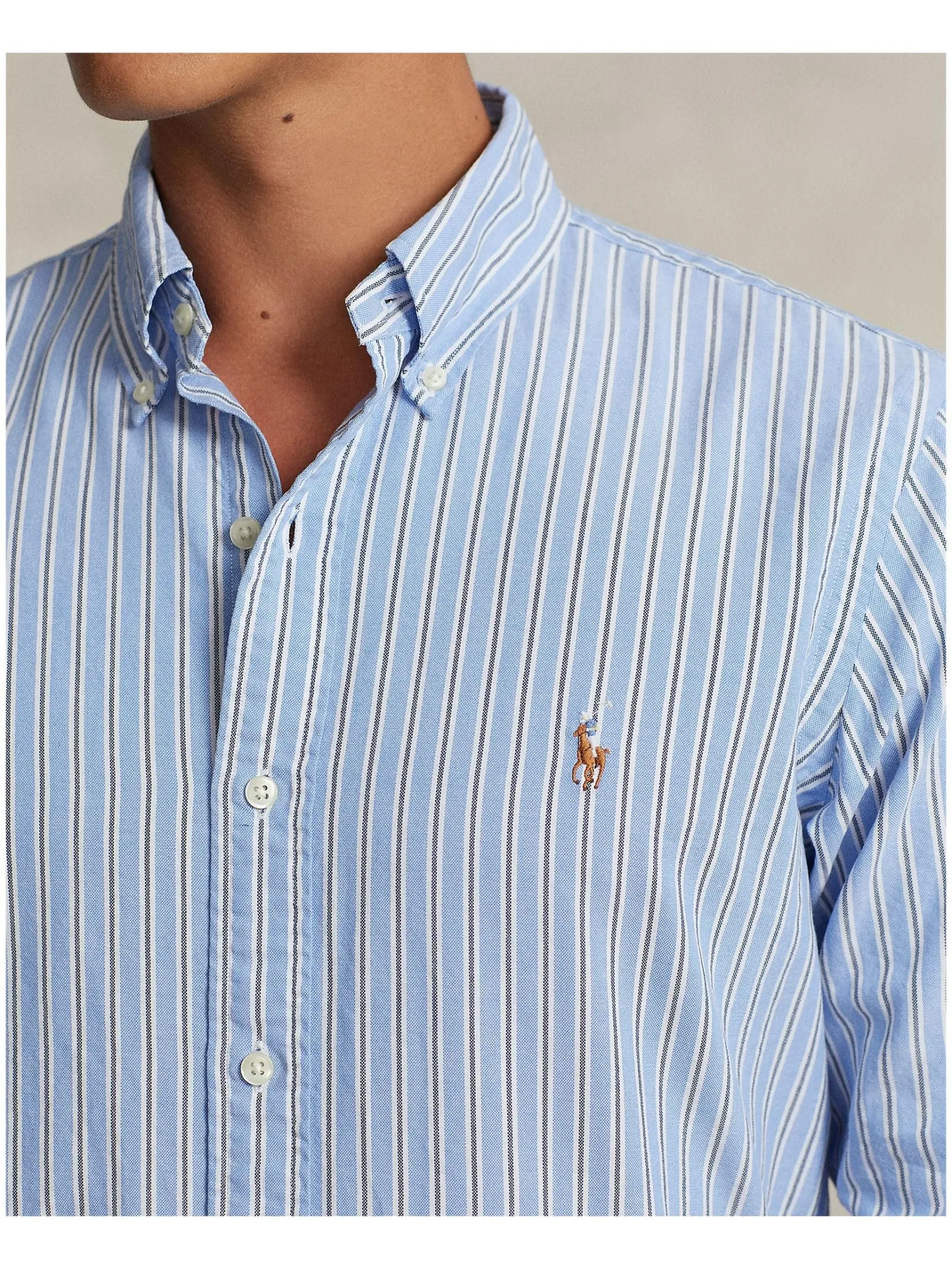 POLO RALPH LAUREN Shirt Men MNPOWOV16823413 Blue