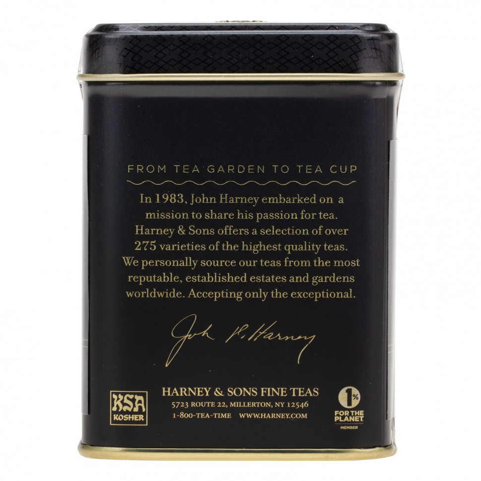 Harney & Sons, Organic Rooibos Chai, травяной чай, 4 унции (112 г)