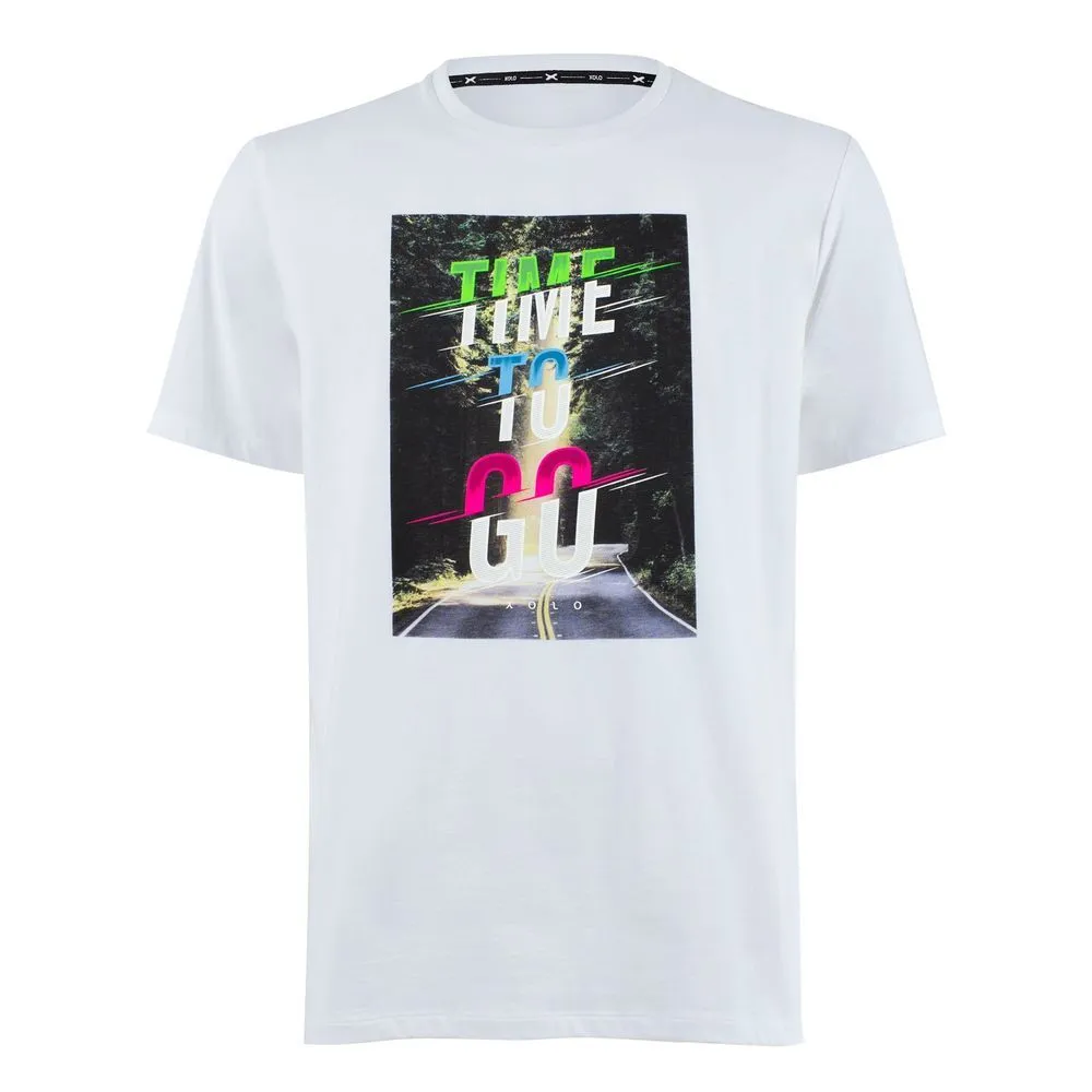 XOLO White Men's XOLO Camino Casual T-Shirt (040041) Size - L