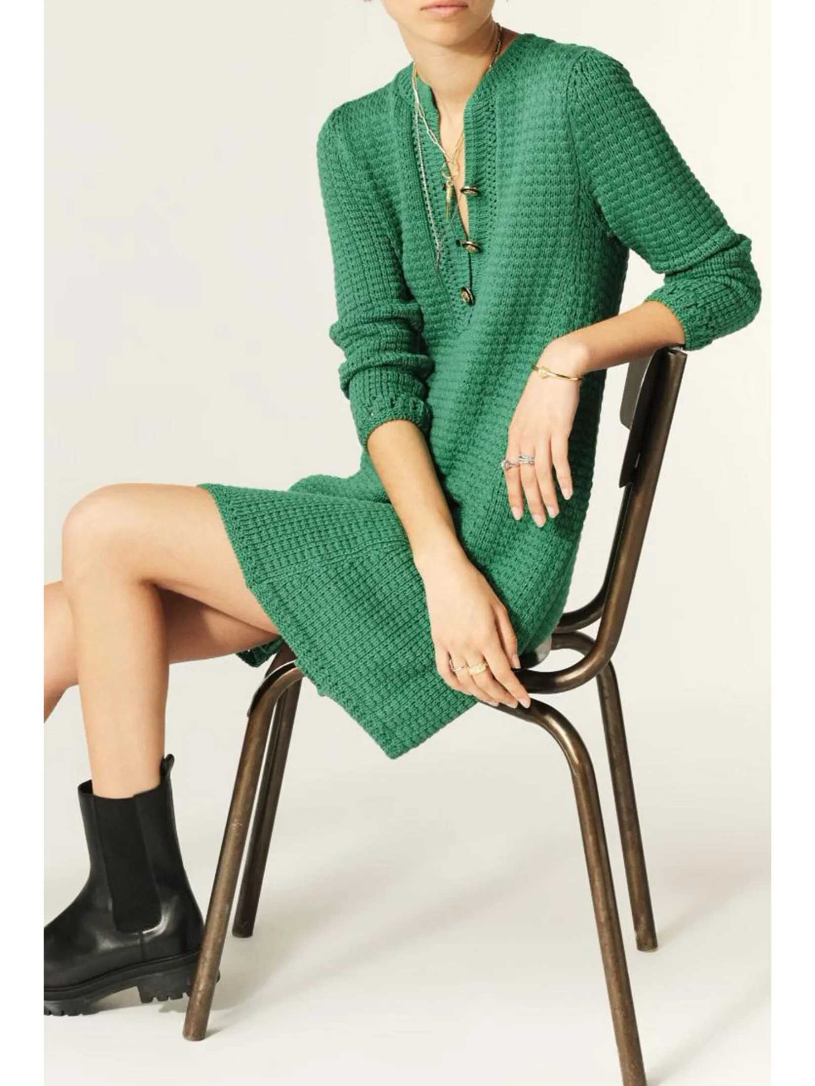 BA&SH Women Dress Mini Knit