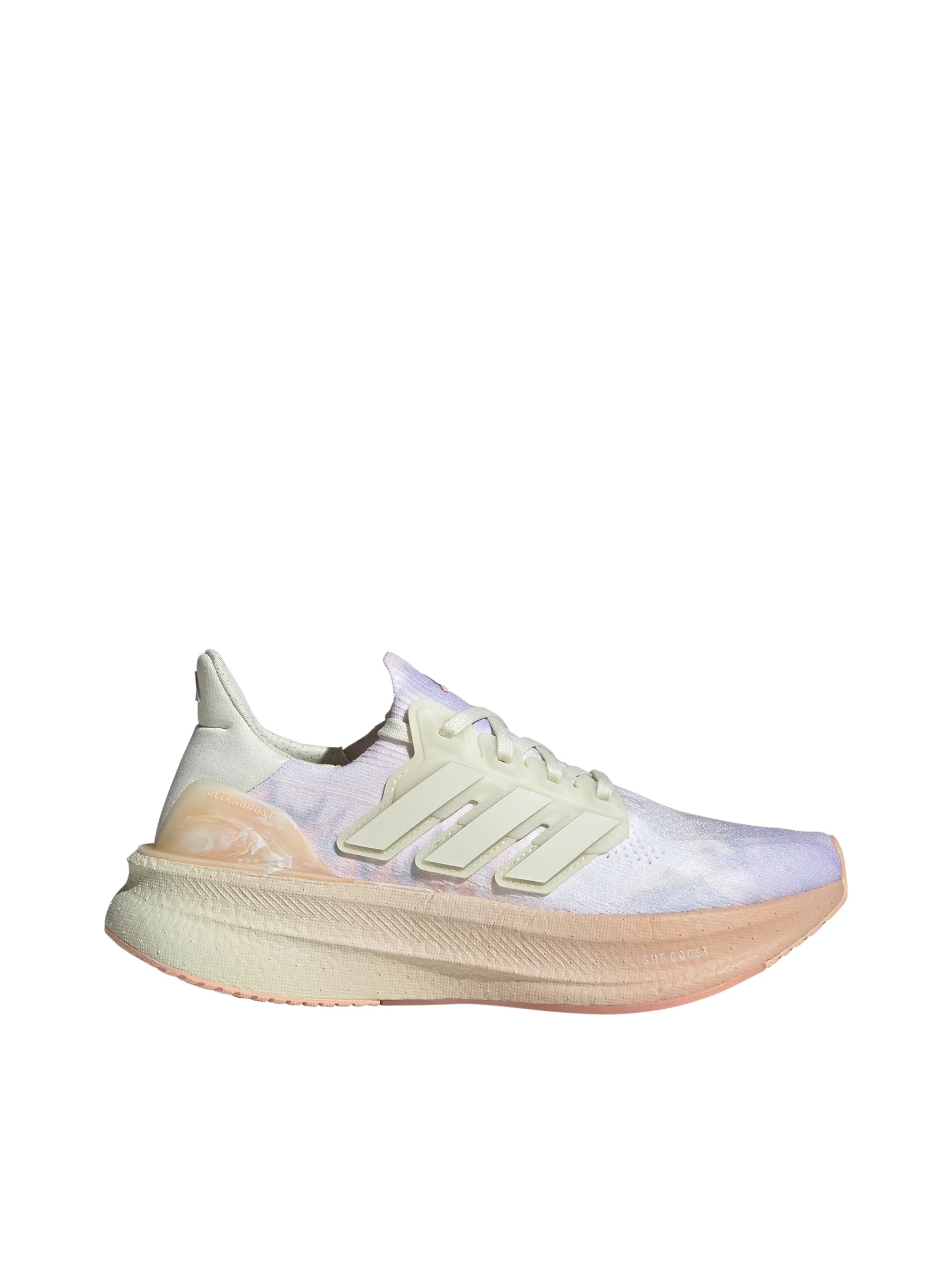 ADIDAS Women Running Shoes Ultraboost 5 Tie-Dye JI1519 Ivory