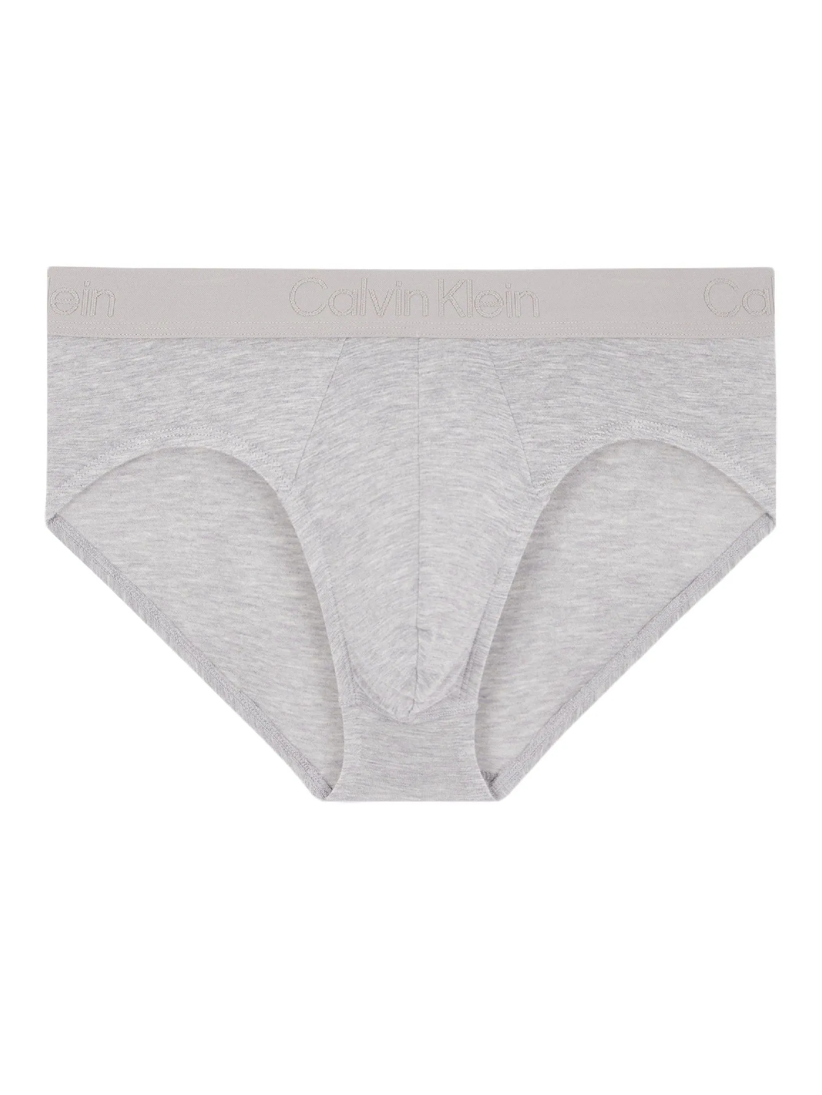 CALVIN KLEIN Men's Ultra Soft Modal Single Hip Brief Light Grey