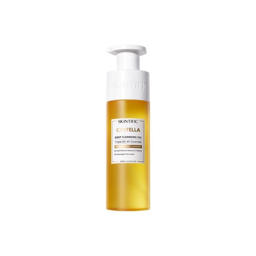 Skintific Centella Deep Cleansing Oil 200 ml.