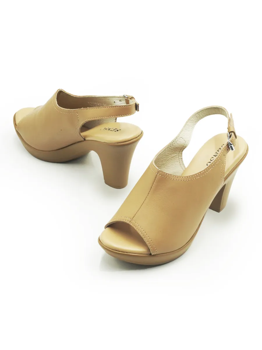 SENSO Women PU HEEL F87047 Beige