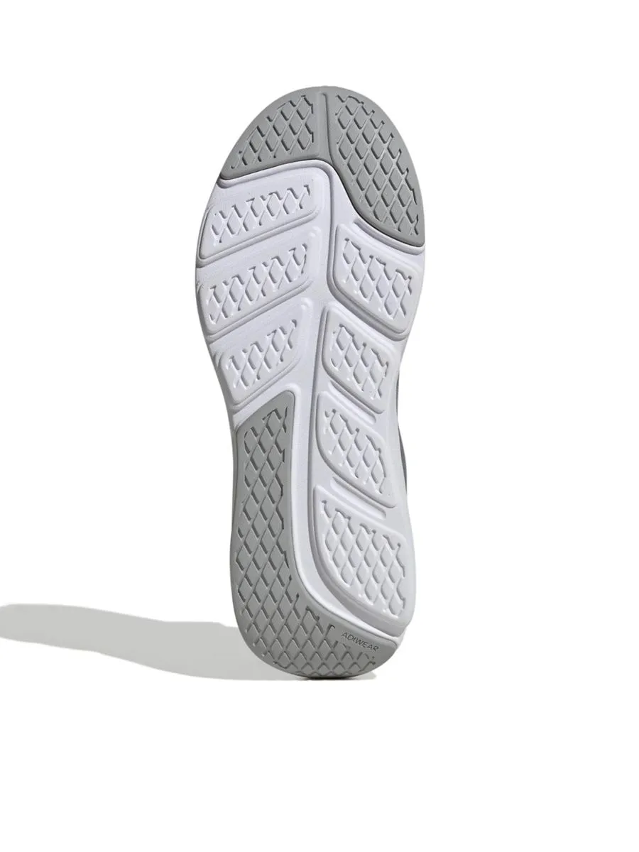 ADIDAS Men Sneakers Cloudfoam Go Sock Grey Three / Lucid Lemon / Grey Two