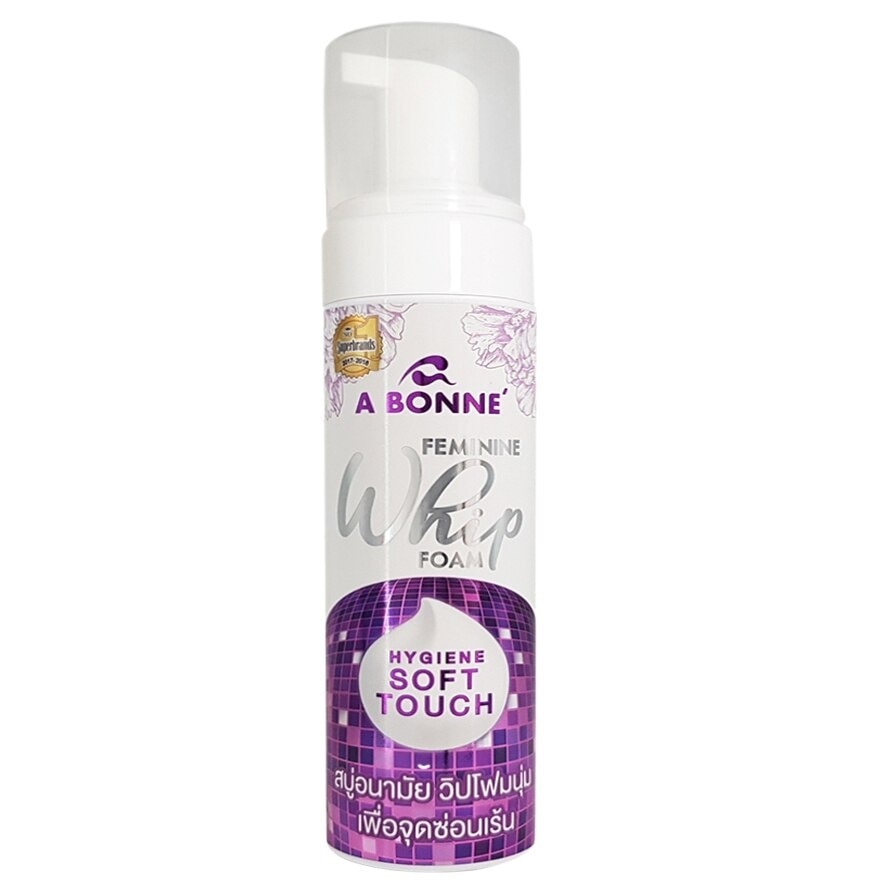 A BONNE' Feminine Whip Foam Hygiene Soft Touch 150 Ml. - Purple