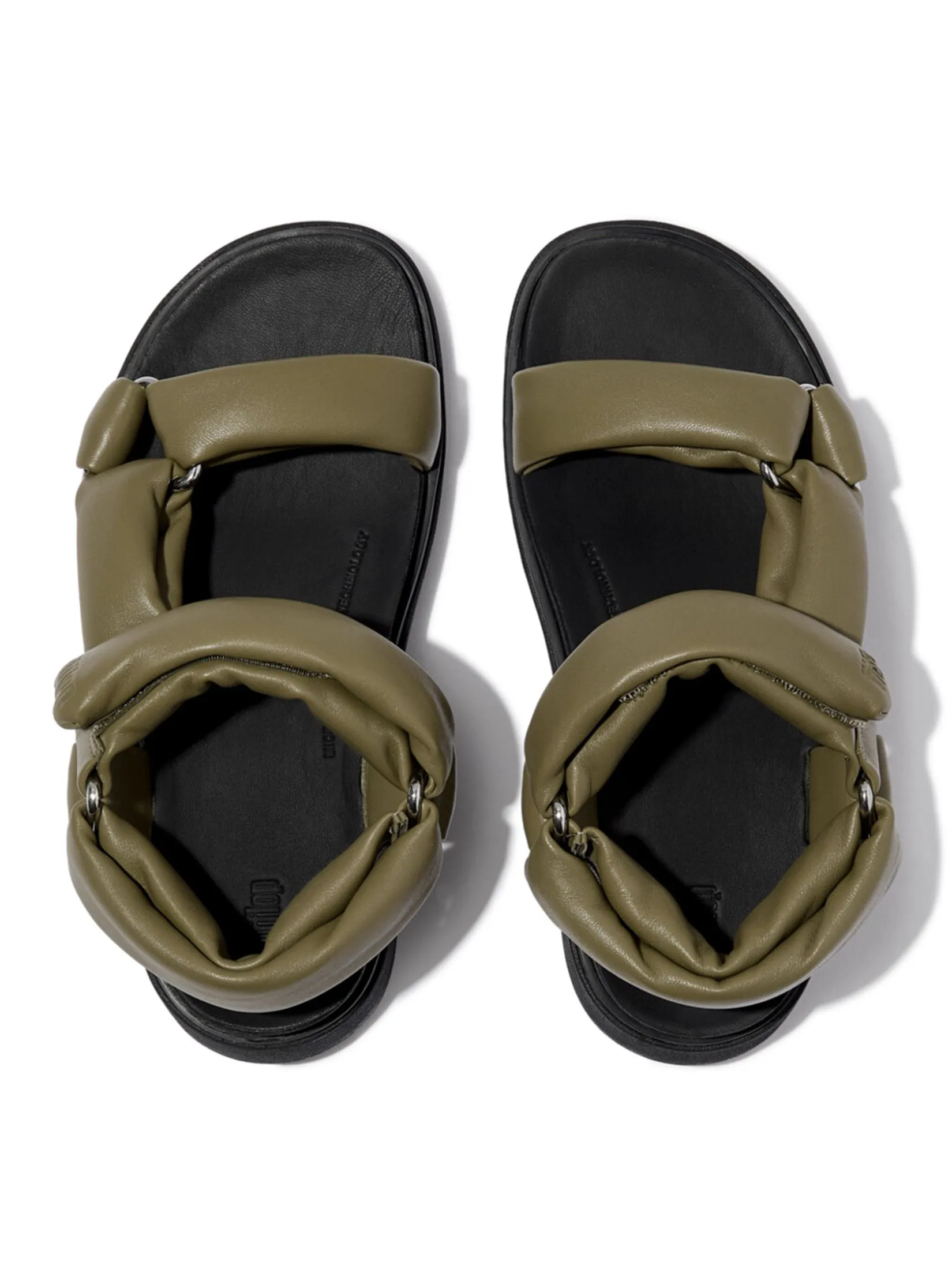 FitFlop™ WOMEN'S GEN-FF SOFT-LEATHER B/S GREEN