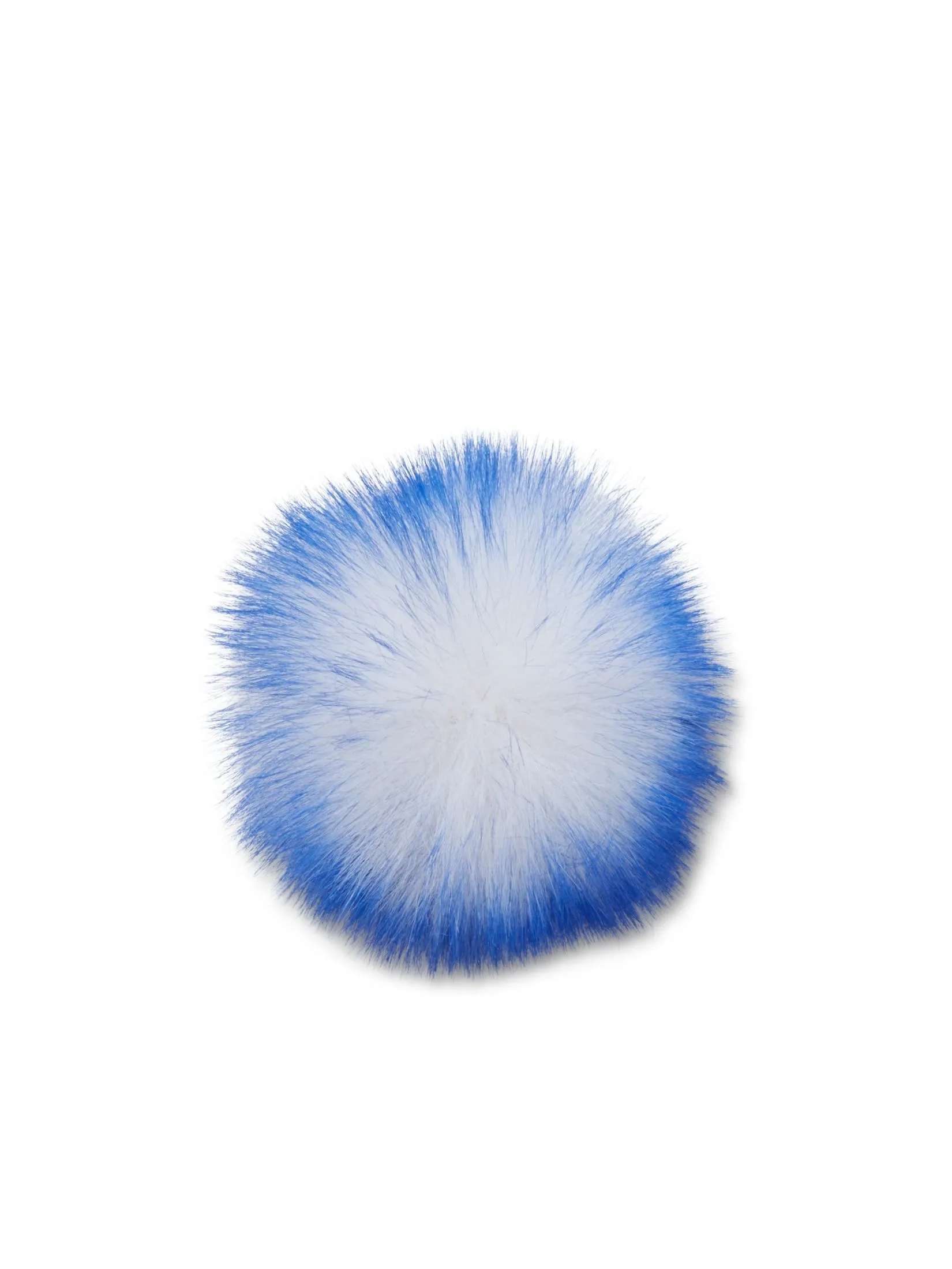CROCS JIBBITZ™ BLUE LONG HAIR PUFF