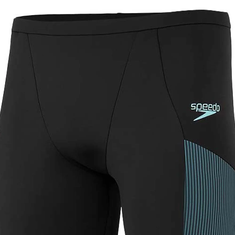 SPEEDO Hero 6.0 Panel Jammer (Aurora Flow) Men Swim Shorts Black - SP111SP874ENTH