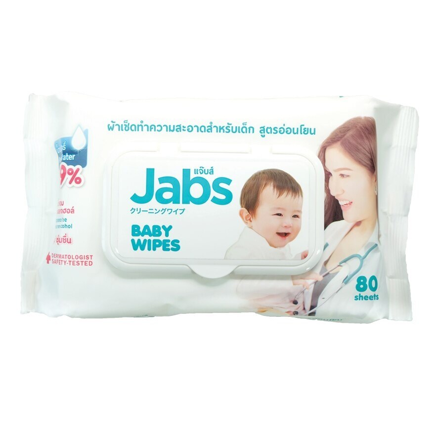 Jabs Baby Wipes 80 Sheets