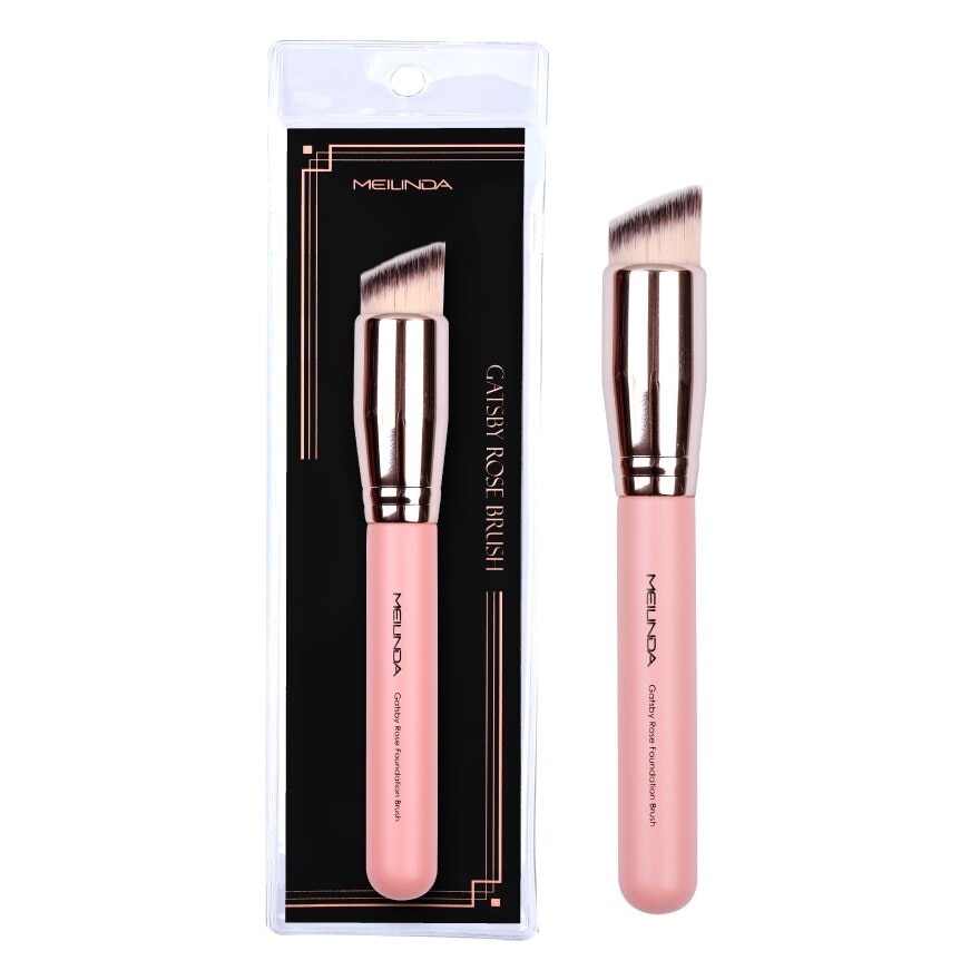 Meilinda Gatsby Rose Foundation Brush 1pcs. - N/A