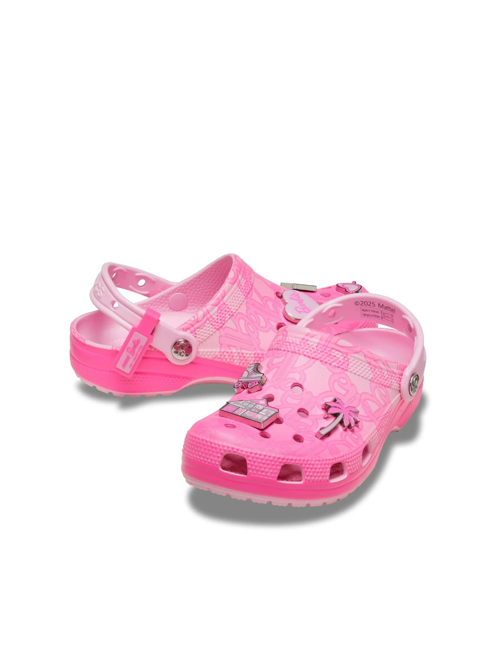 CROCS UNISEX MATTEL PINK BARBIE CLASSIC CLOG - MULTI