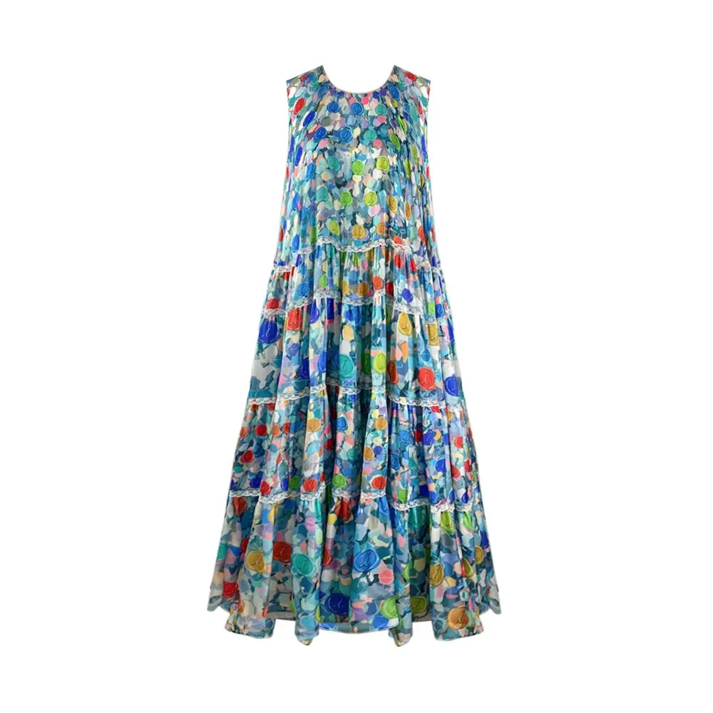 ICONIC BLUE JAZZY DRESS MODEL JAZZY DRESS 6792