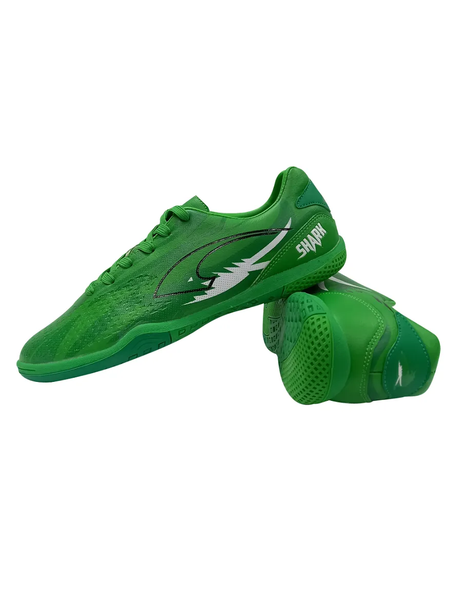 GRAND SPORT Green futsal shoes # SHARK