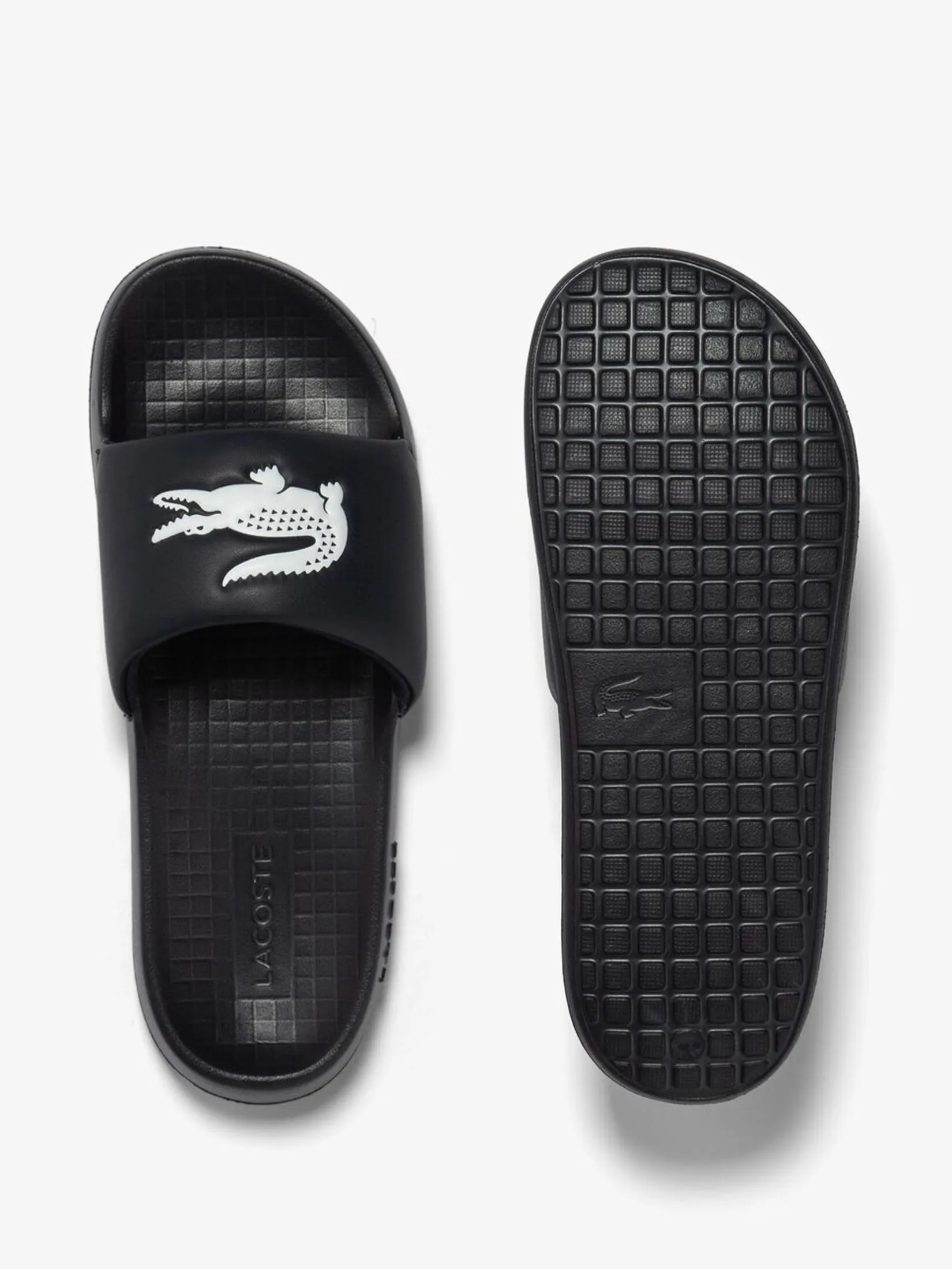 LACOSTE Men’s Serve Slide 1.0 Black