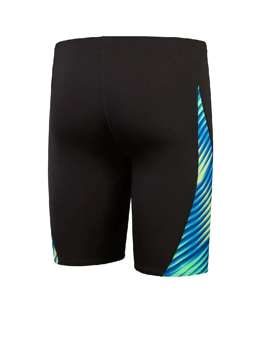 SPEEDO Men Swim Shorts Allover Digital V-Cut Jammer Black - SP111SP436DTTH