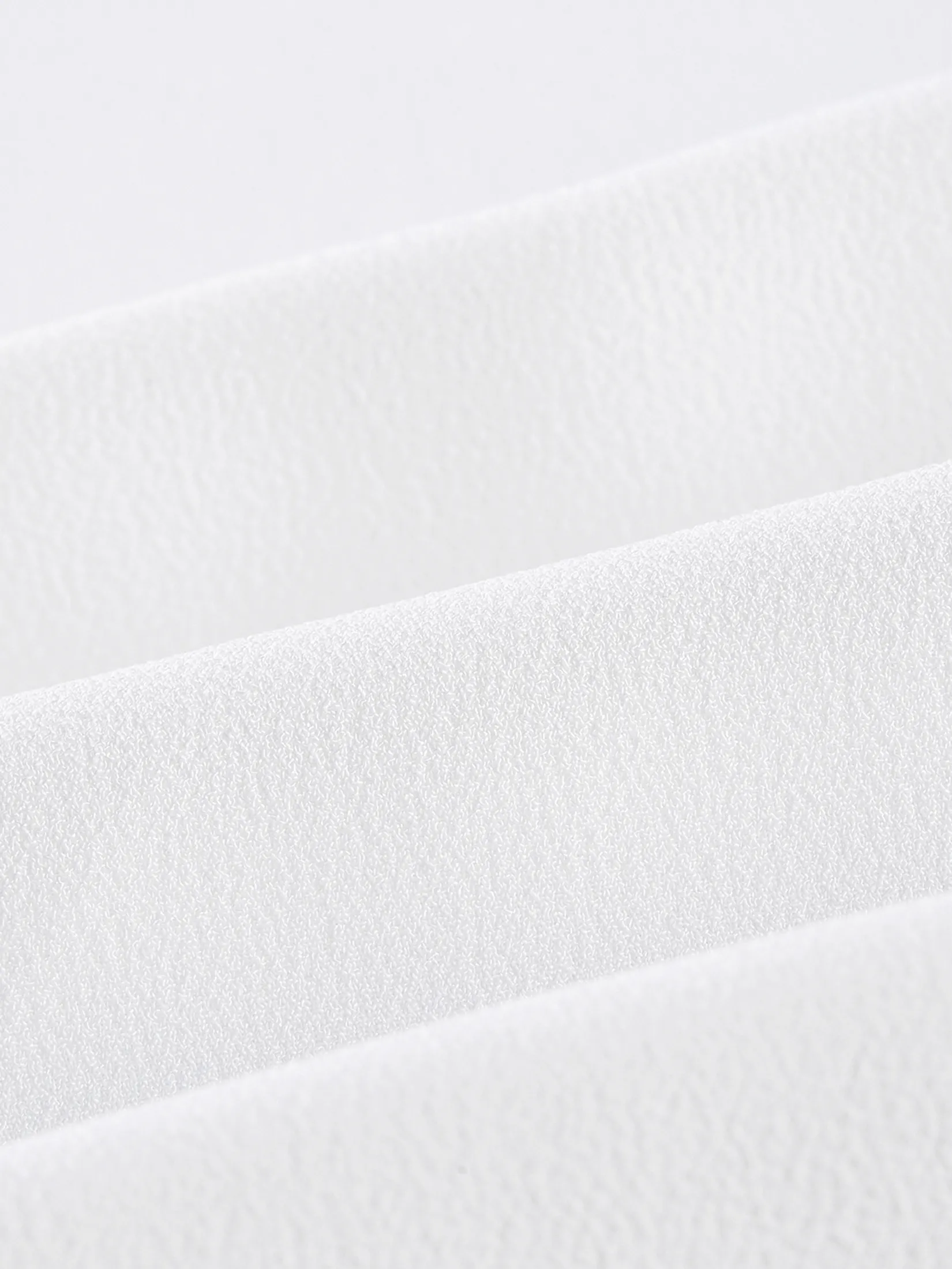 G2000 Women Clothing Crepe Ruffled Stand Collar Sleeveless Blouse  Regular Fit - Off-White