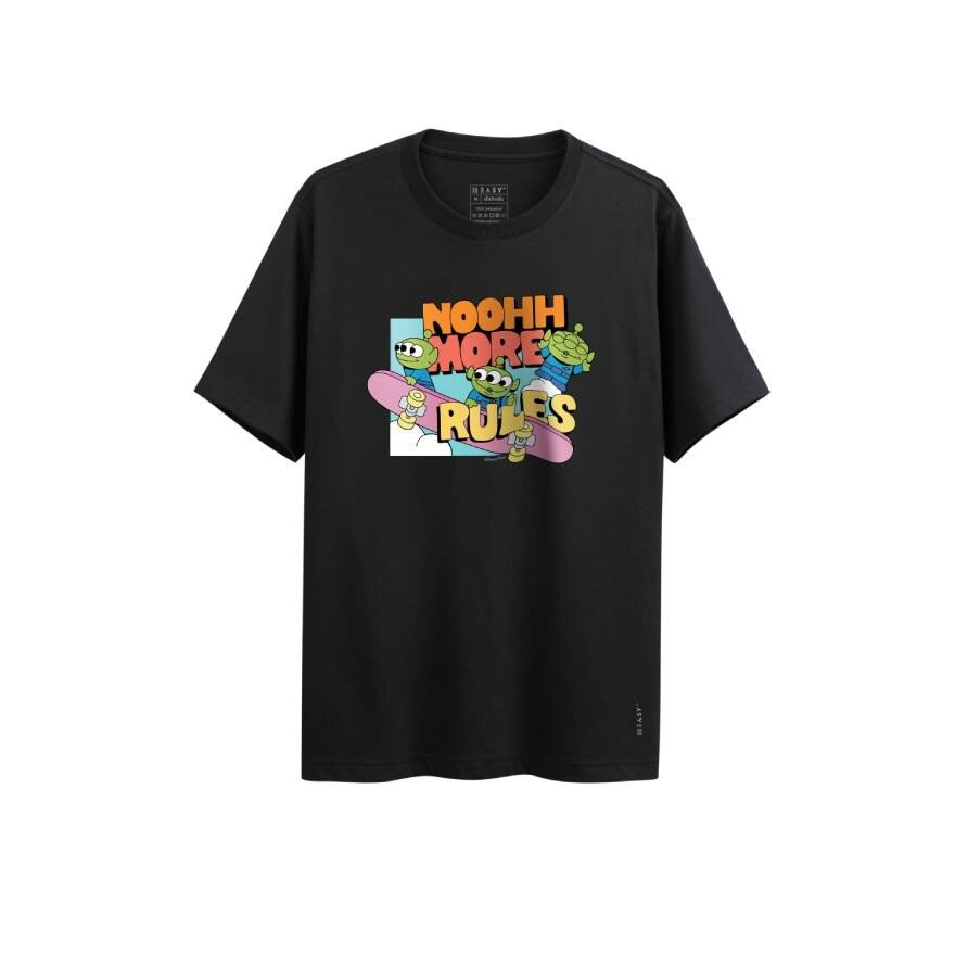 GQ Disney T-Shirt Pixar Black Size L - Black