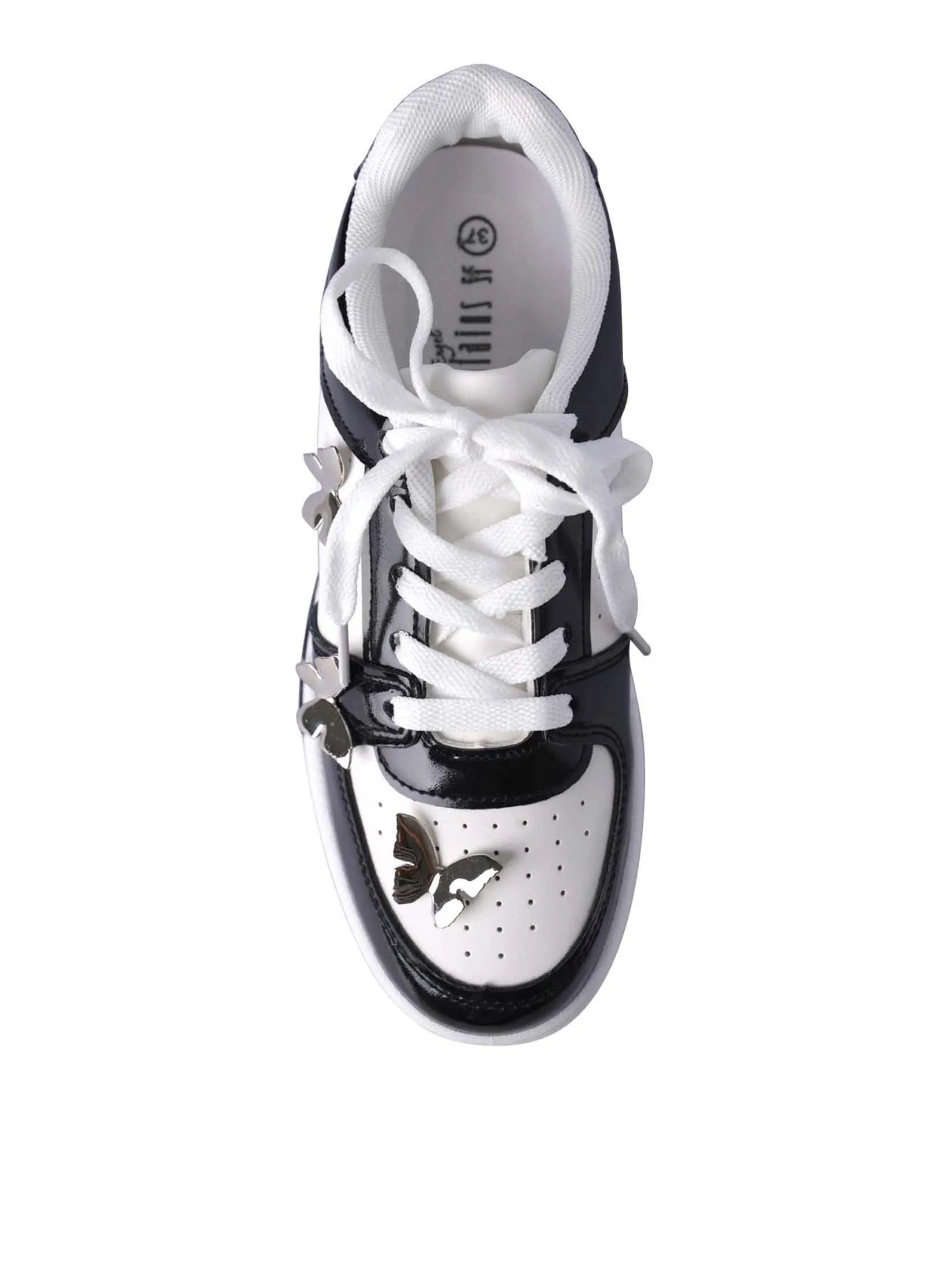 VILLAINS SF SO FLY Chunky Sneakers BLACK