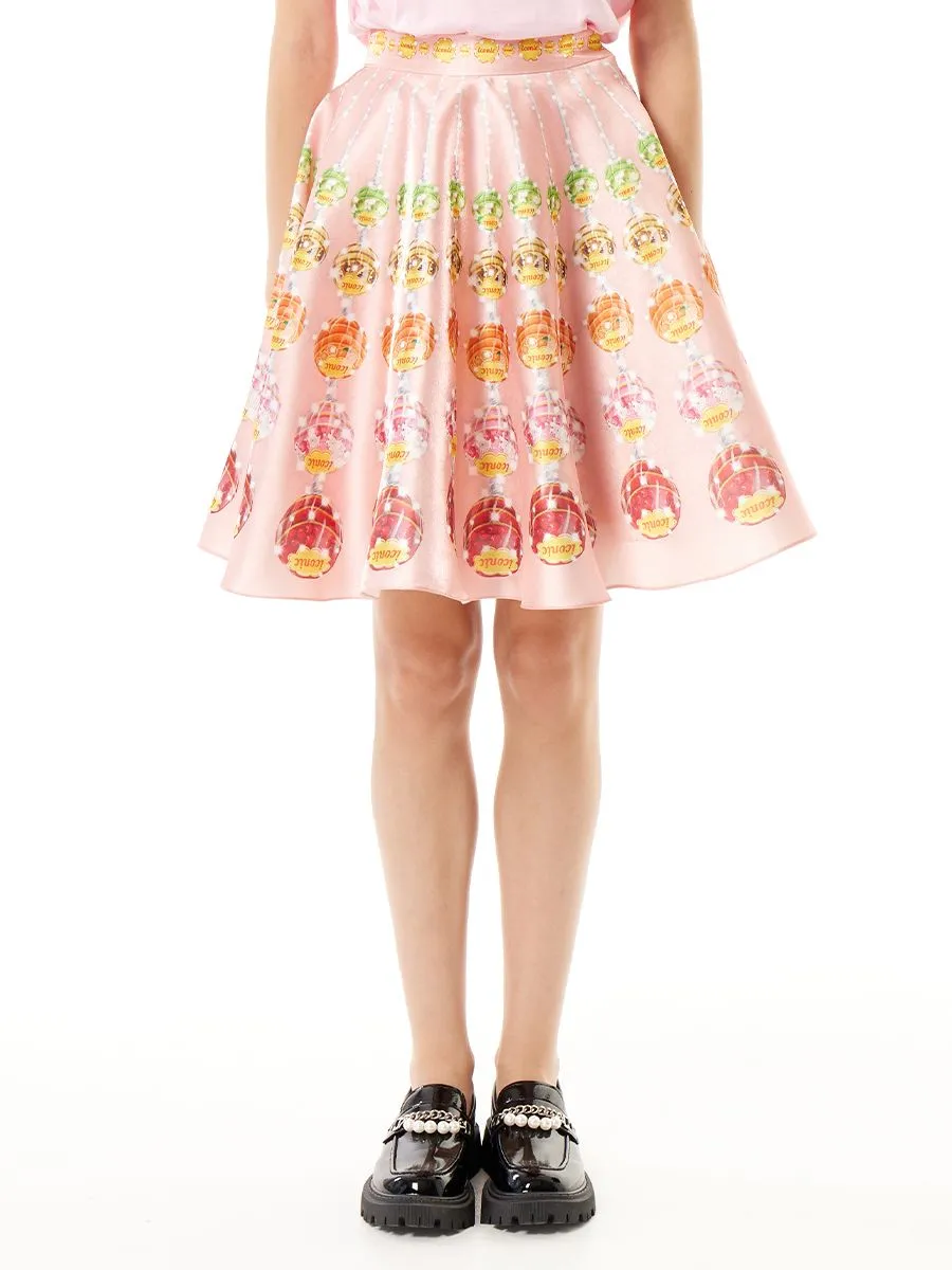 ICONIC WOMAN PINK SOLEN SKIRT