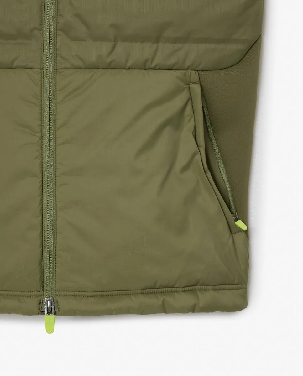 LACOSTE Sport Quilted Vest Green