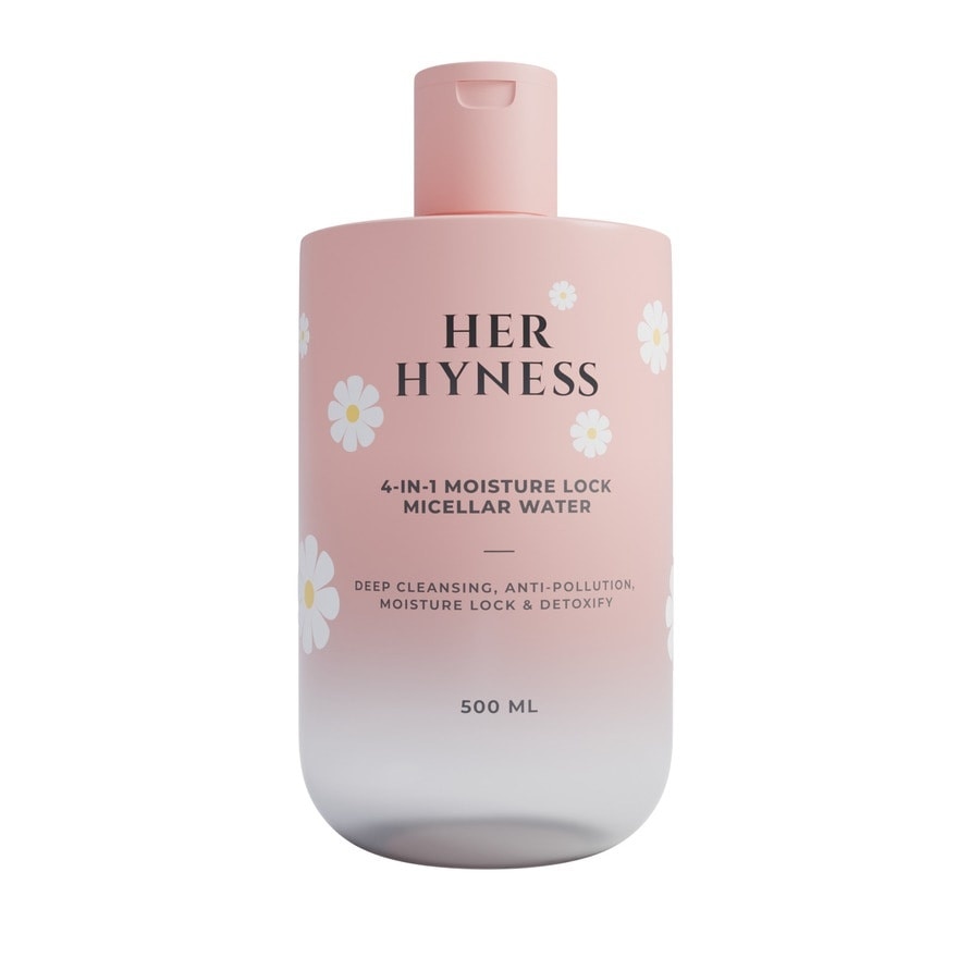 Her Hyness Micellar Water 4 In 1 Moisture Lock 500 Ml.
