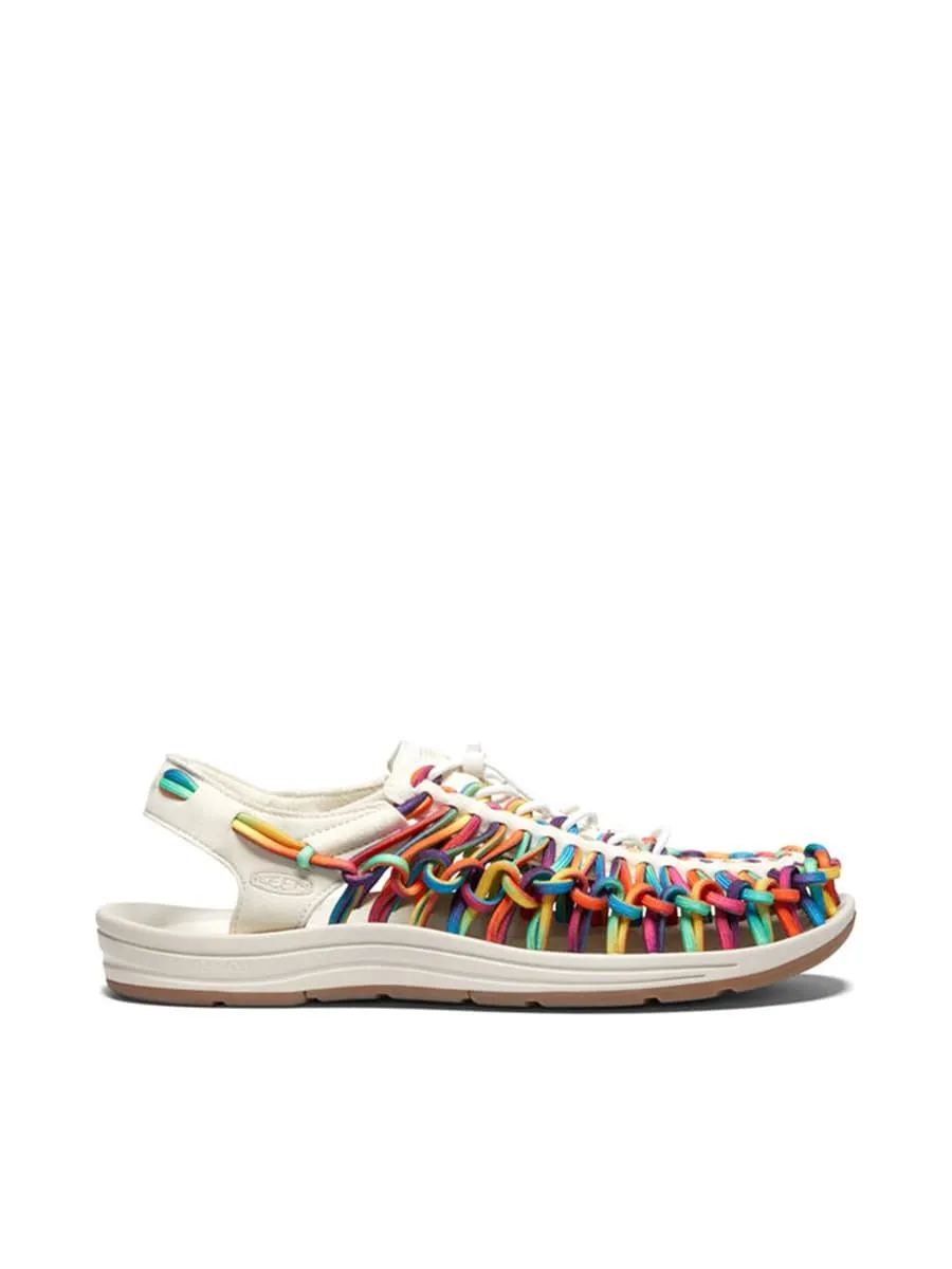 KEEN 1025635 W-UNEEK Shoes Original Tie Dye/Birch Size - 7 US