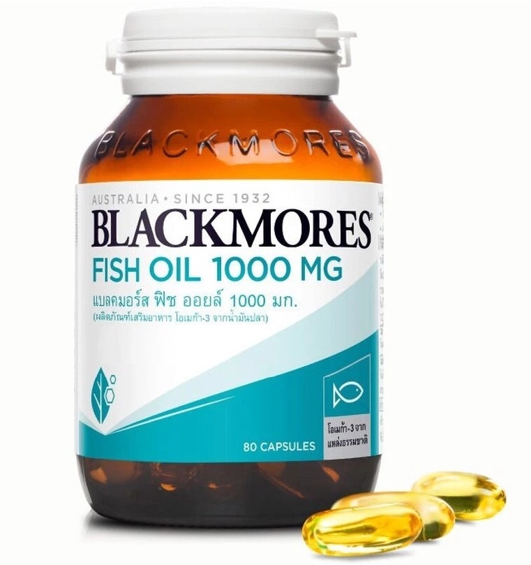 Рыбий жир в капсулах Blackmores 1000 мг 80 или 200 шт