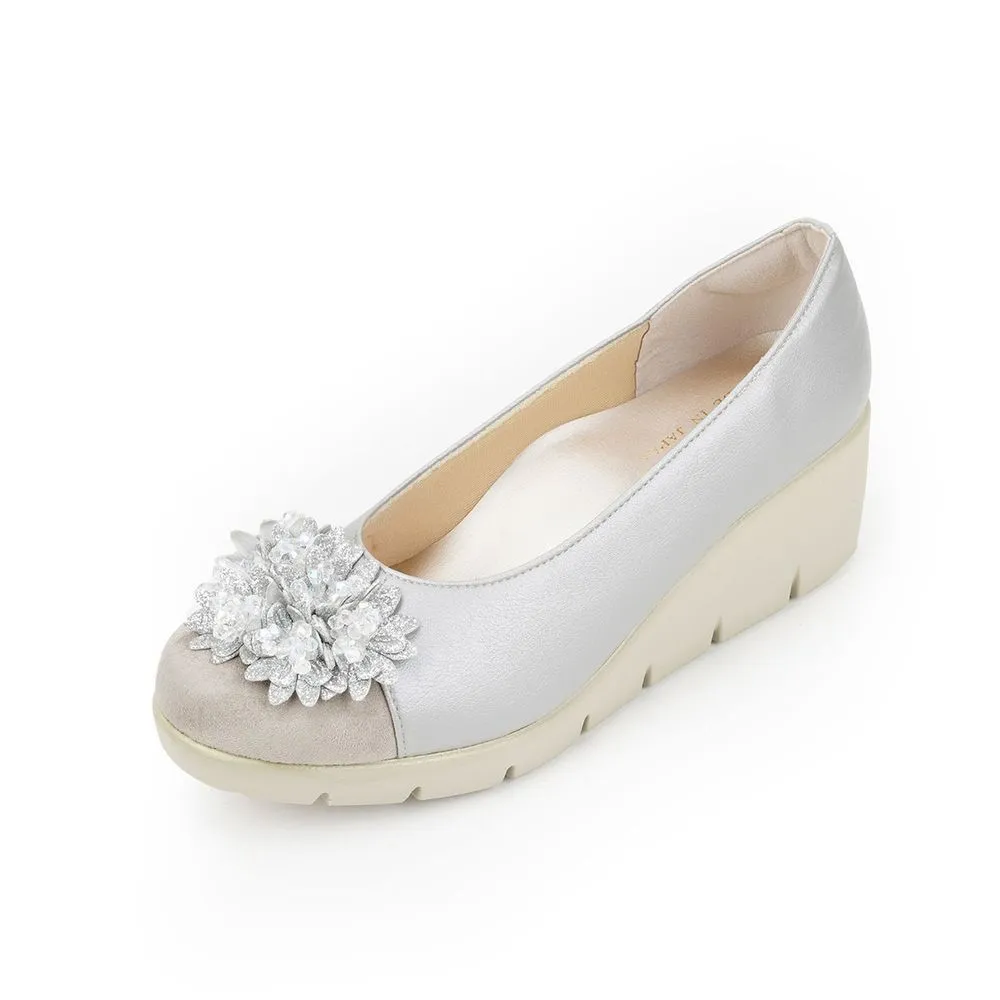 JOLI SNOB Grey Comfort High Heels FC-39618