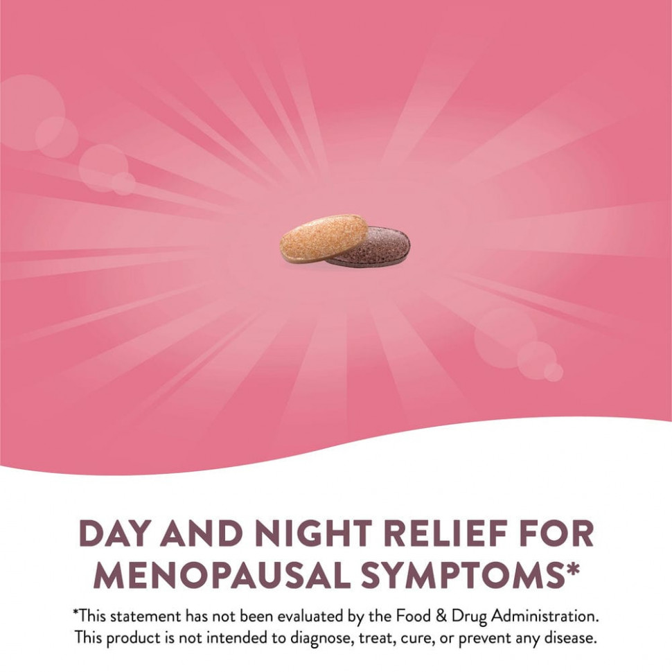 Nature's Way, AM/PM Menopause Formula, женское здоровье, 60 таблеток