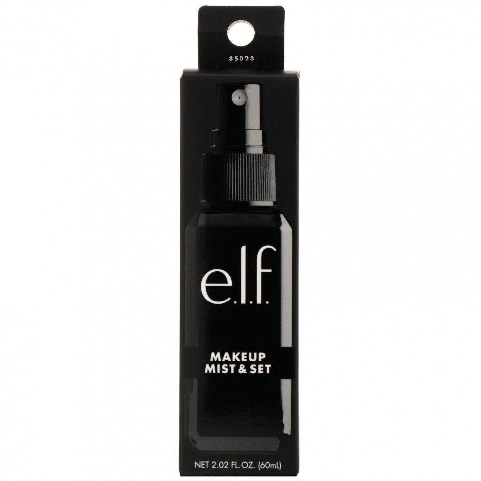 E.L.F., Makeup Mist & Set, спрей для фиксации макияжа, прозрачный, 2,02 жидкой унции (60 мл)