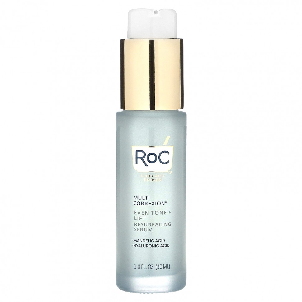 RoC, Multi Correxion, Even Tone + Lift, Resurfacing Serum, 1 fl oz (30 ml)