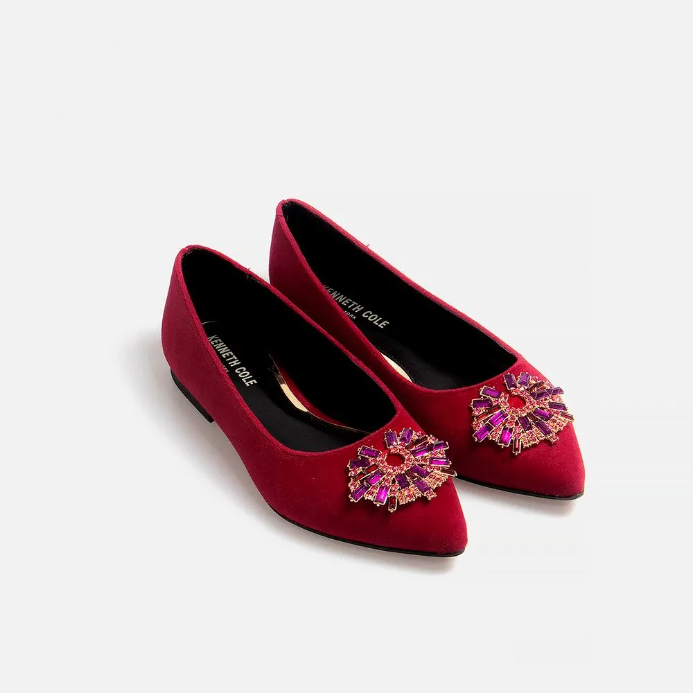 KENNETH COLE GAYA STARBURST/WINE