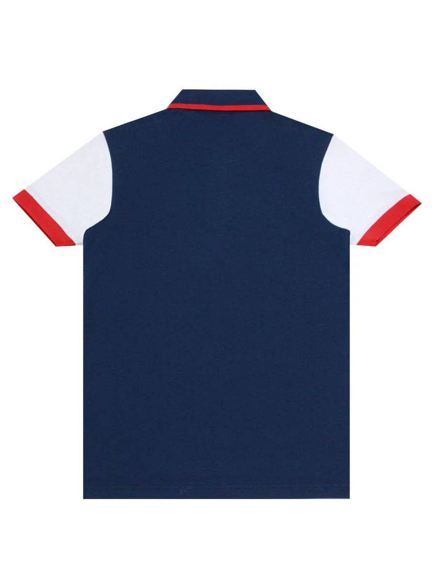 DUCATI Navy POLO-shirt for men DCT52 044