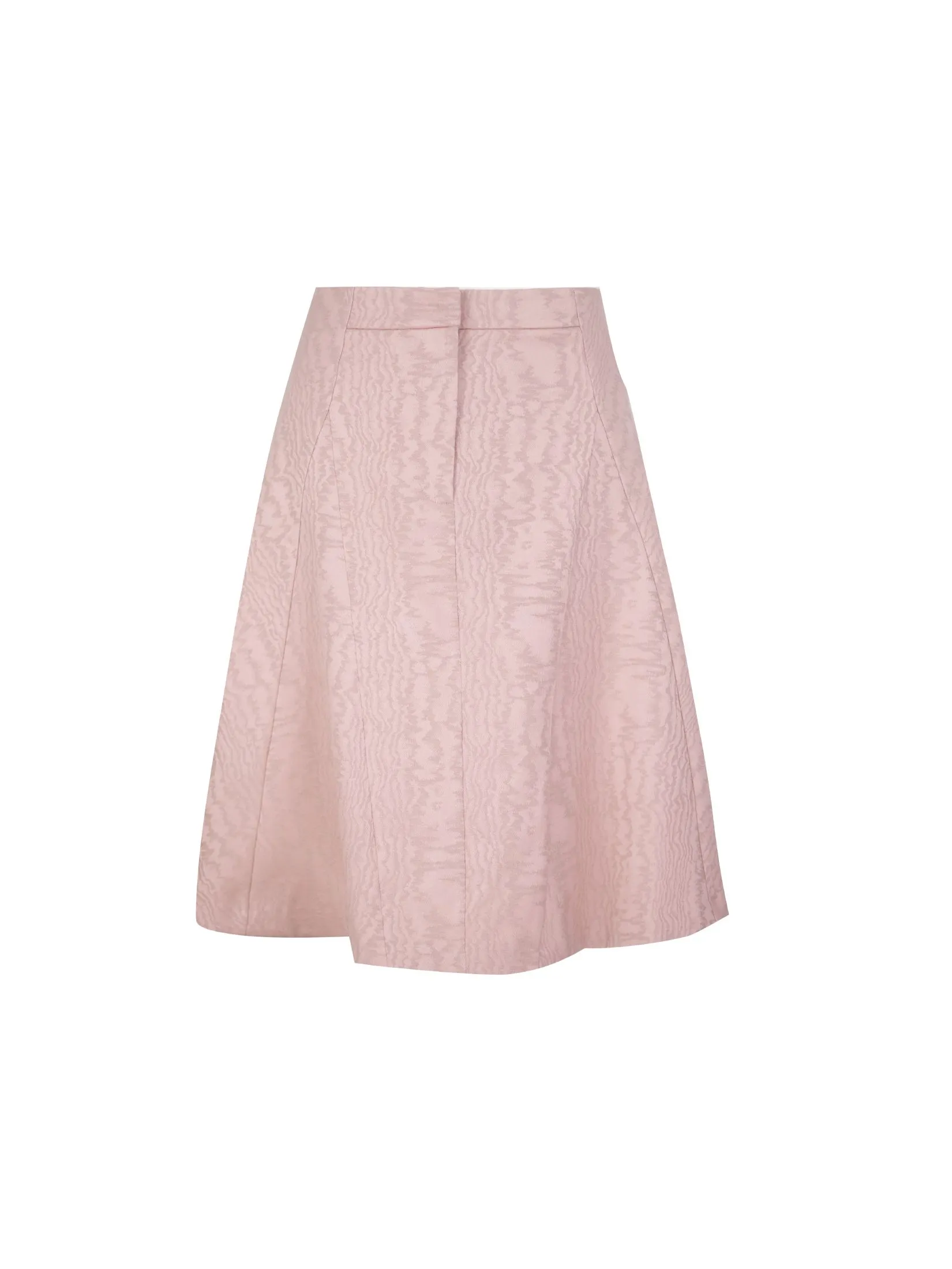 SHAKA Woman Skirt Wood Grain Jacquard Pink