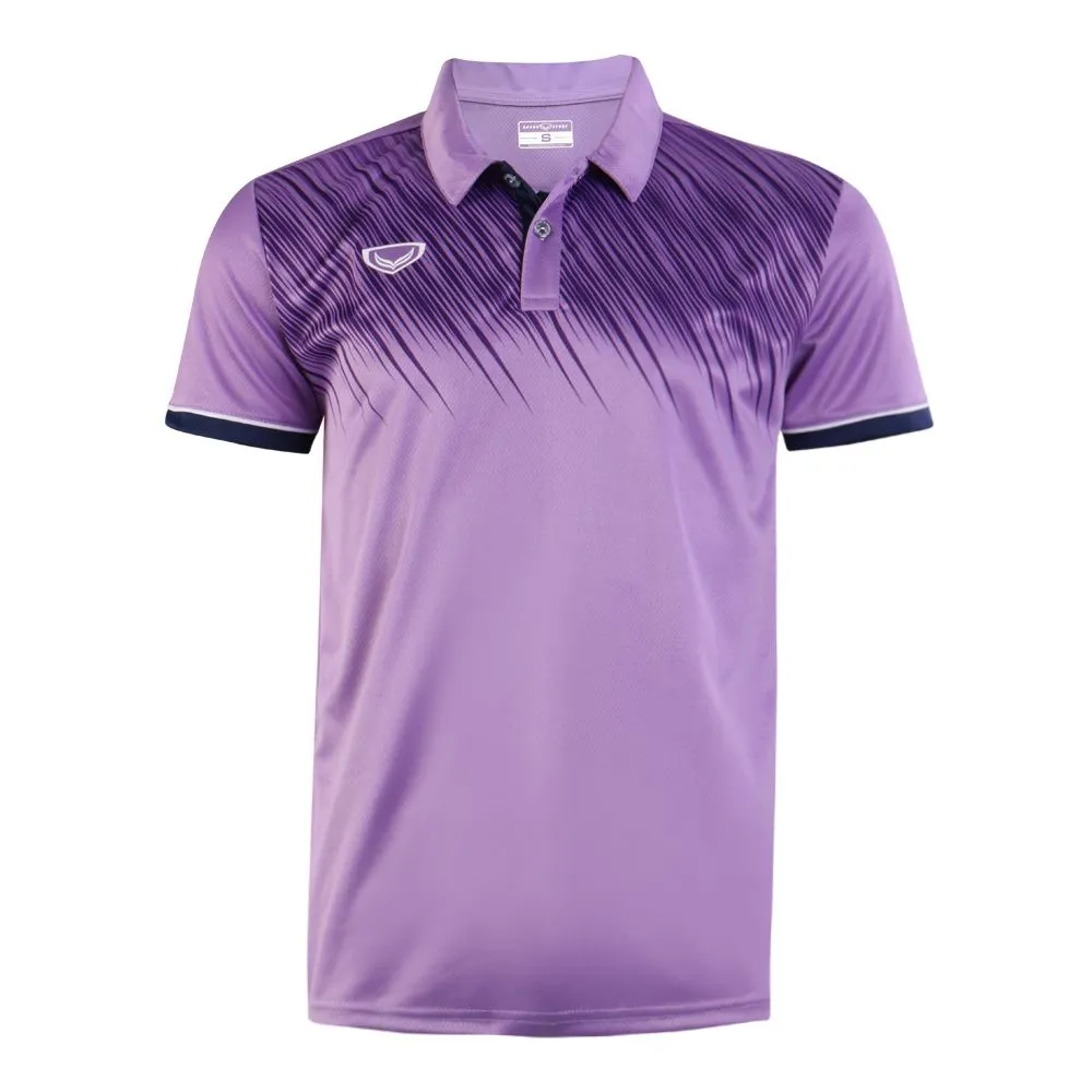 GRAND SPORT Purple men's polo (072046)