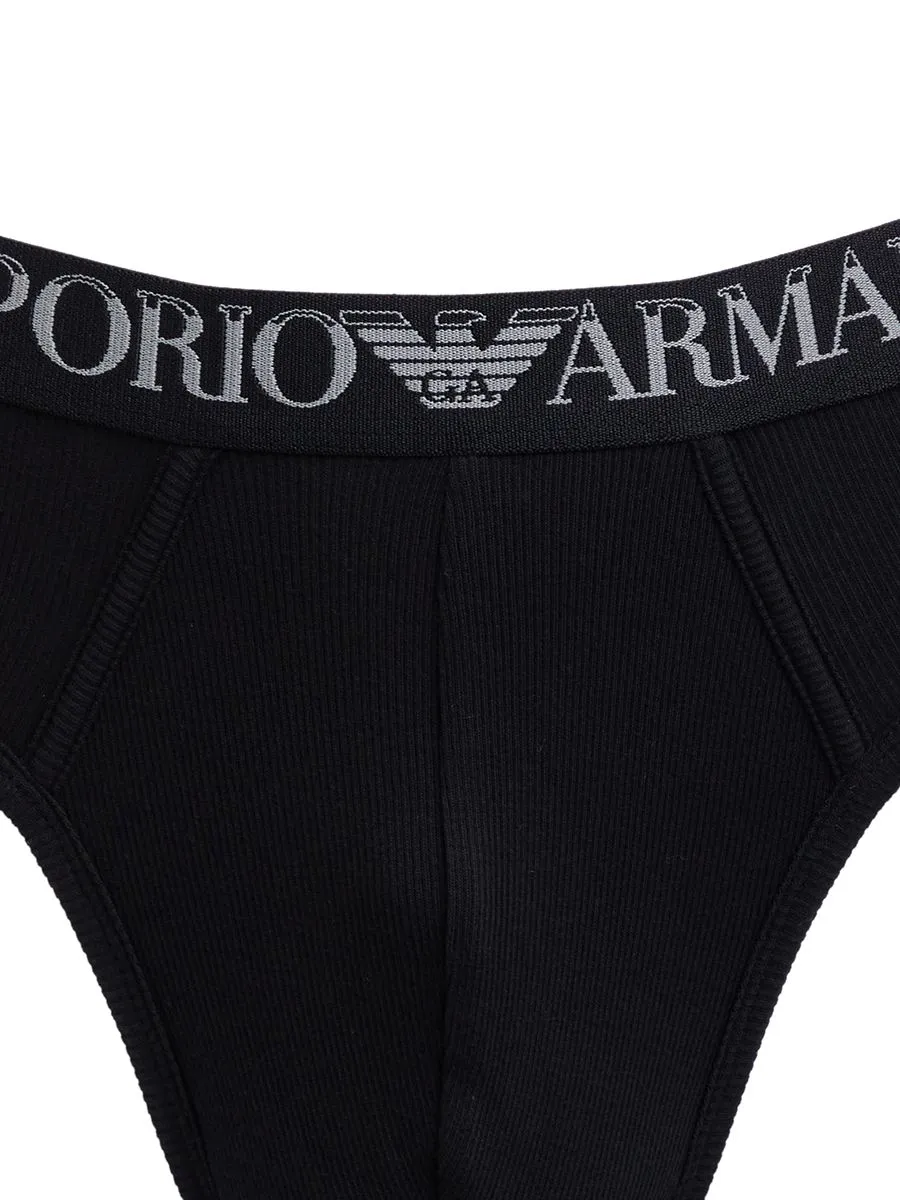 EMPORIO ARMANI Men Brief CTY 2 Pcs. Black