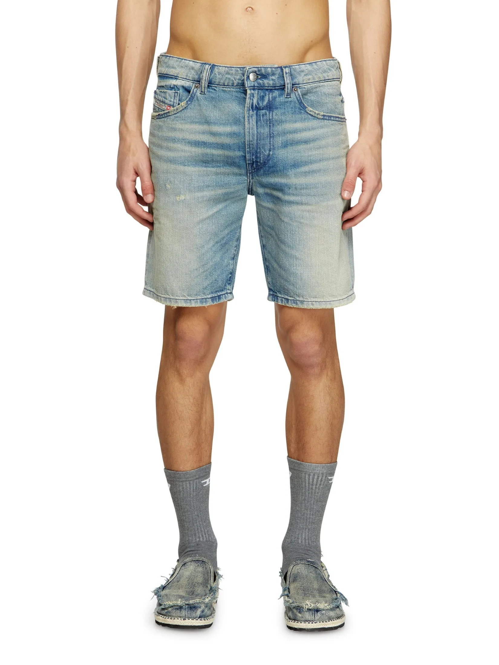 DIESEL Jeans Shorts Men D-FIN SHORTS Blue Size - 28 EU