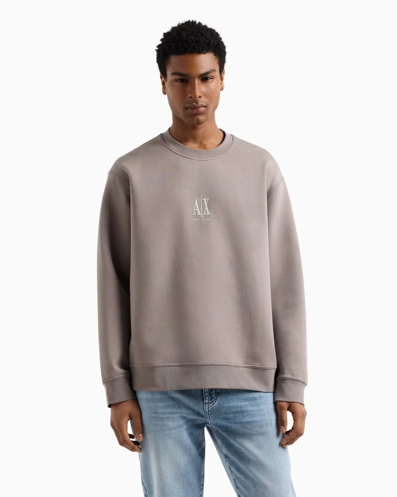 ARMANI EXCHANGE Sweatshirt Men XM000368-AF10818-U6107 Brown