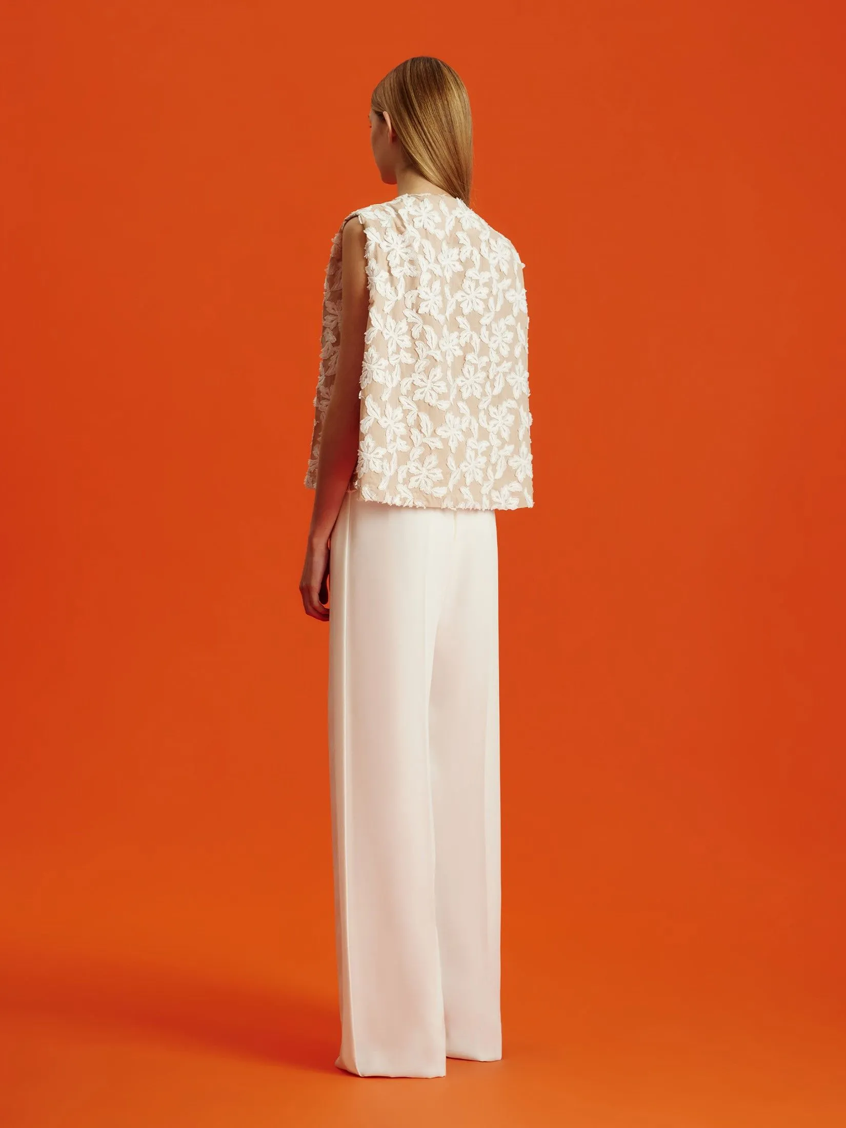 ASAVA (AW24) Payton Single Pleat Women Pants White