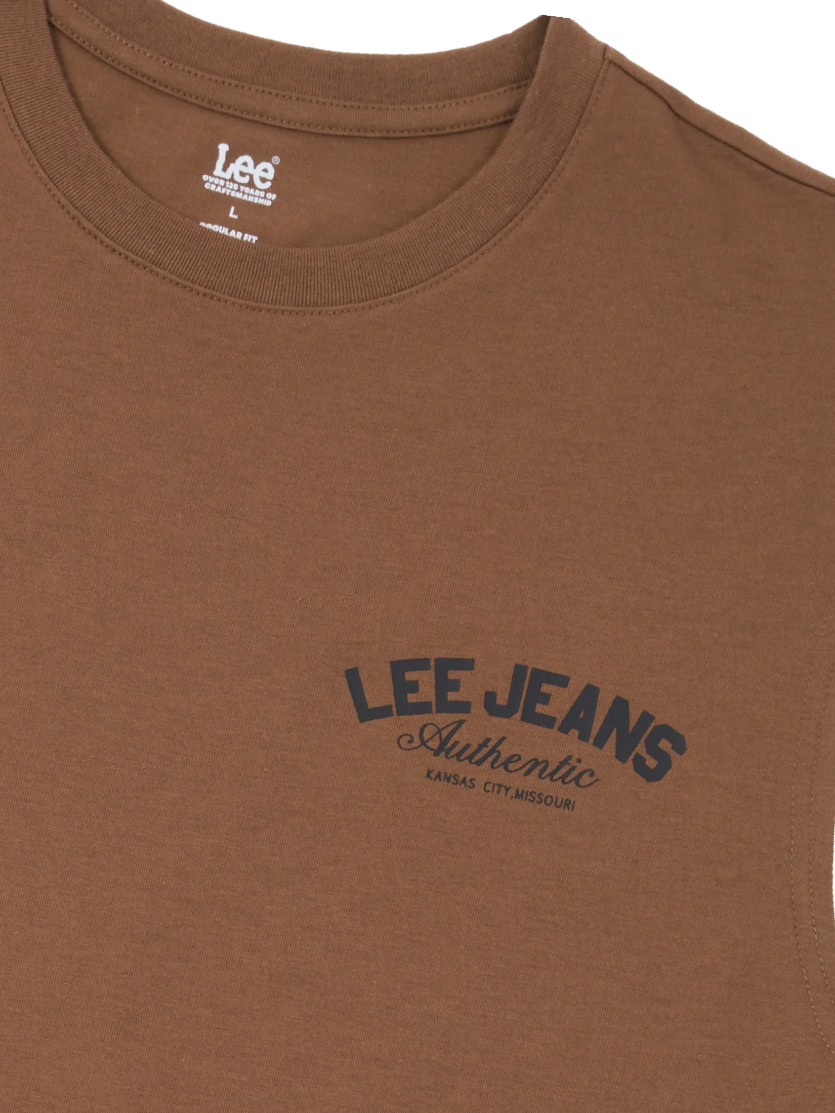 LEE Men s Tank Regular Fit Brown