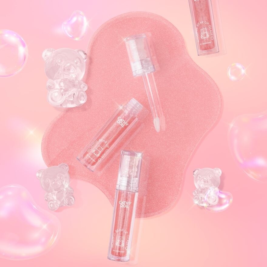 Cathy Doll Moistful Bear Lip Glaze 01