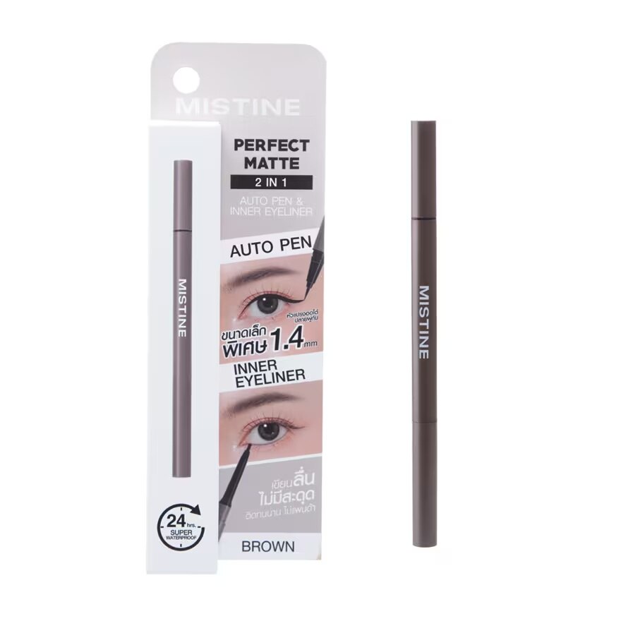 Mistine Perfect 2in1 Pen Inner Liner BR