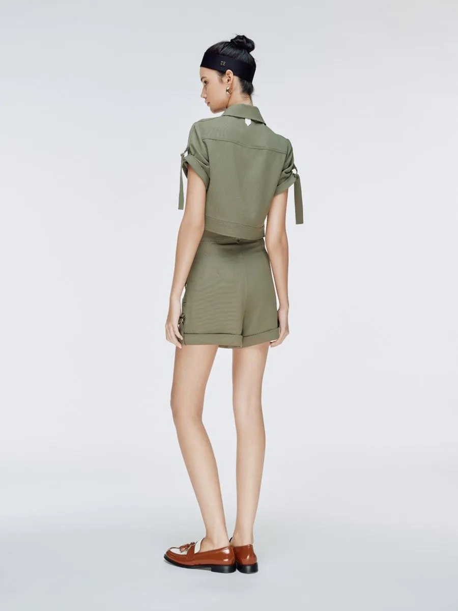 ASV (SS24) Jaycee Safari Women Shorts Olive