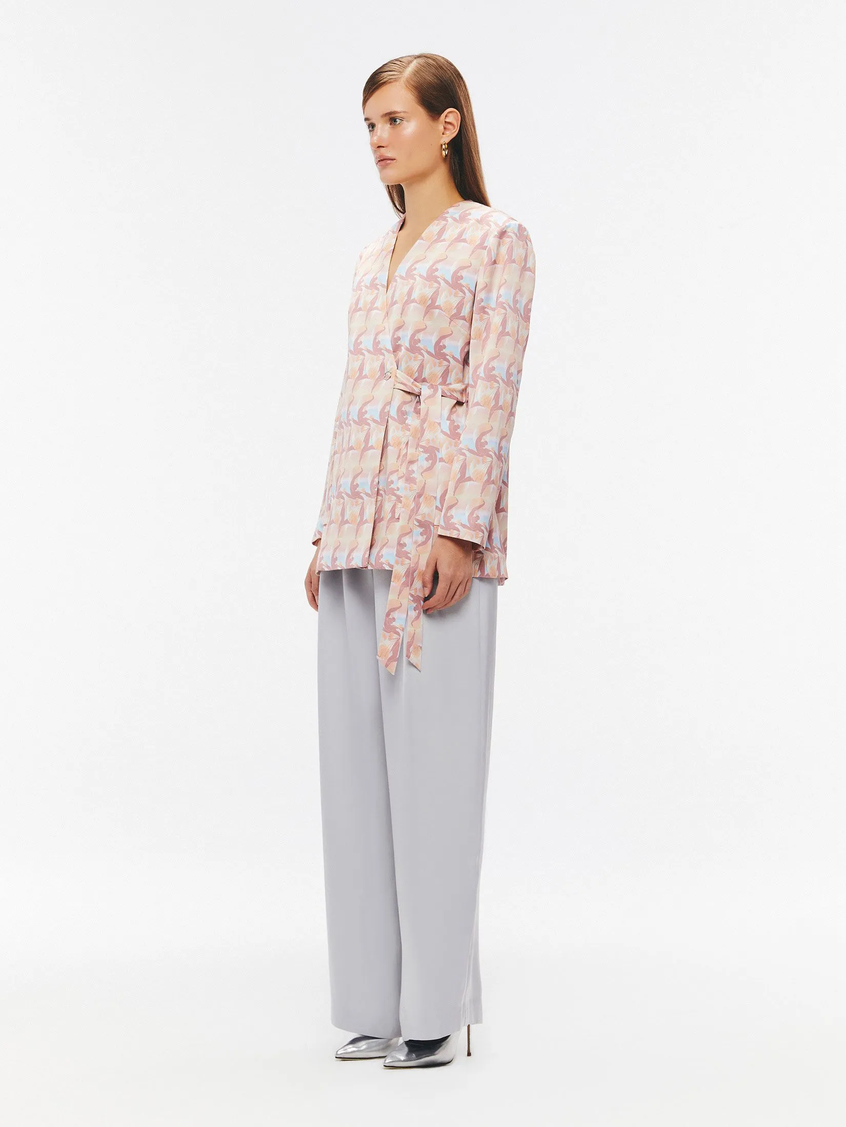 SHAKA Woman Blouse Hera Blazer Brown